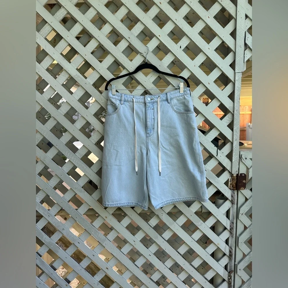 Anthropologie Pilcro Classic Bermuda Denim Shorts - Picture 5 of 6